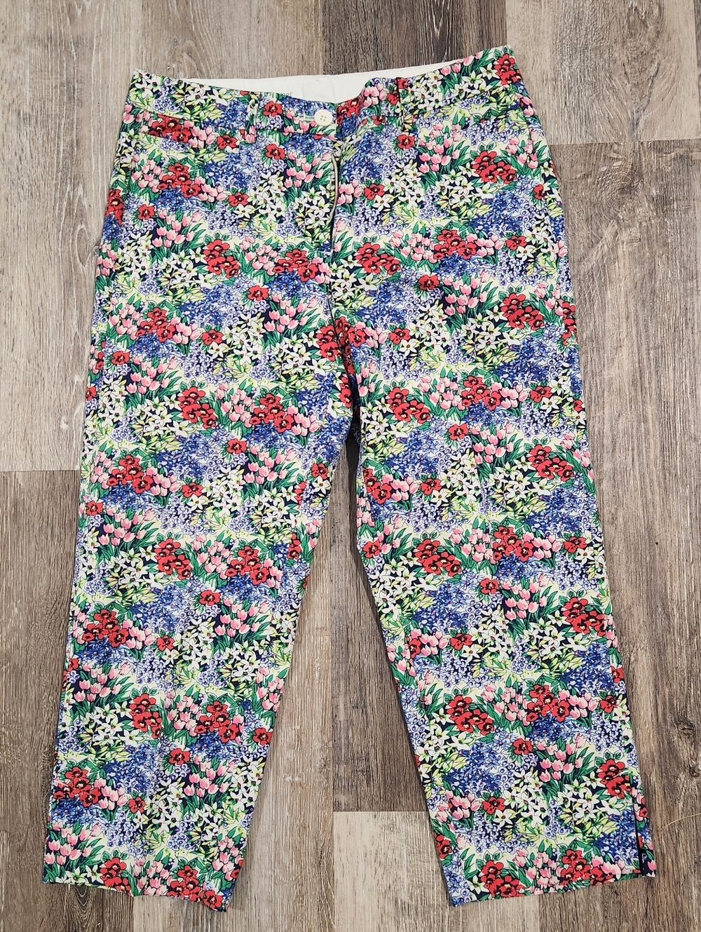 Floral Talbot Sz 4 Capris